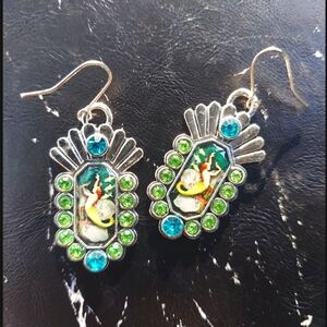 Vintage Style Mermaid Earrings